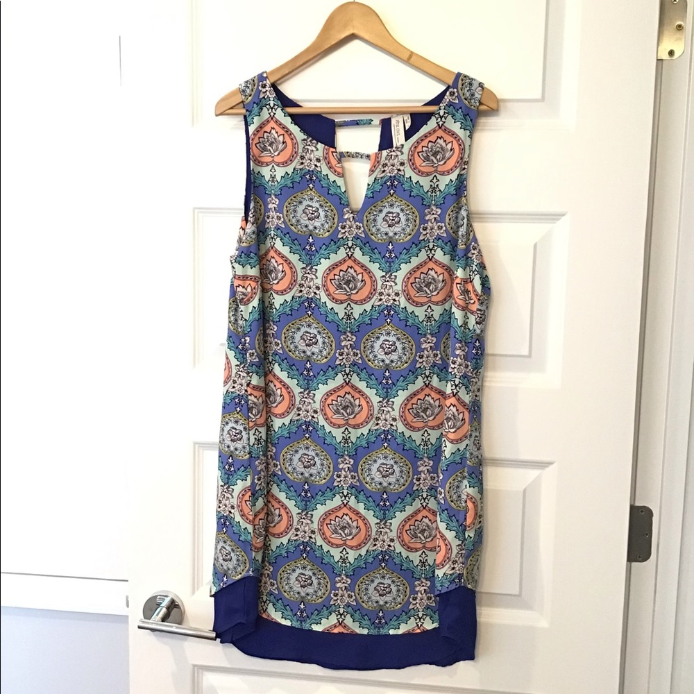 Pink Owl Apparel patterned midi dress